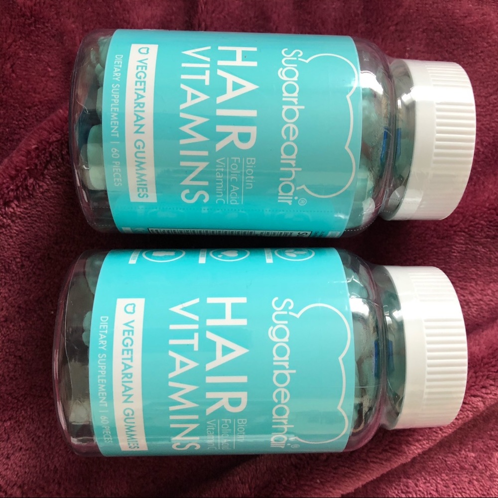 2 SUGAR BEAR HAIR BOTTLES!